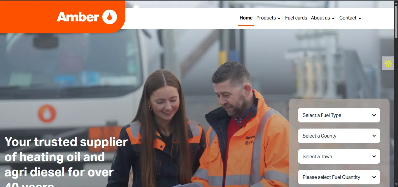 Heating Oil & Agri Diesel Supplier in North Cork & Beyond | Amber Oil