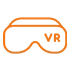 AR/VR technology icon